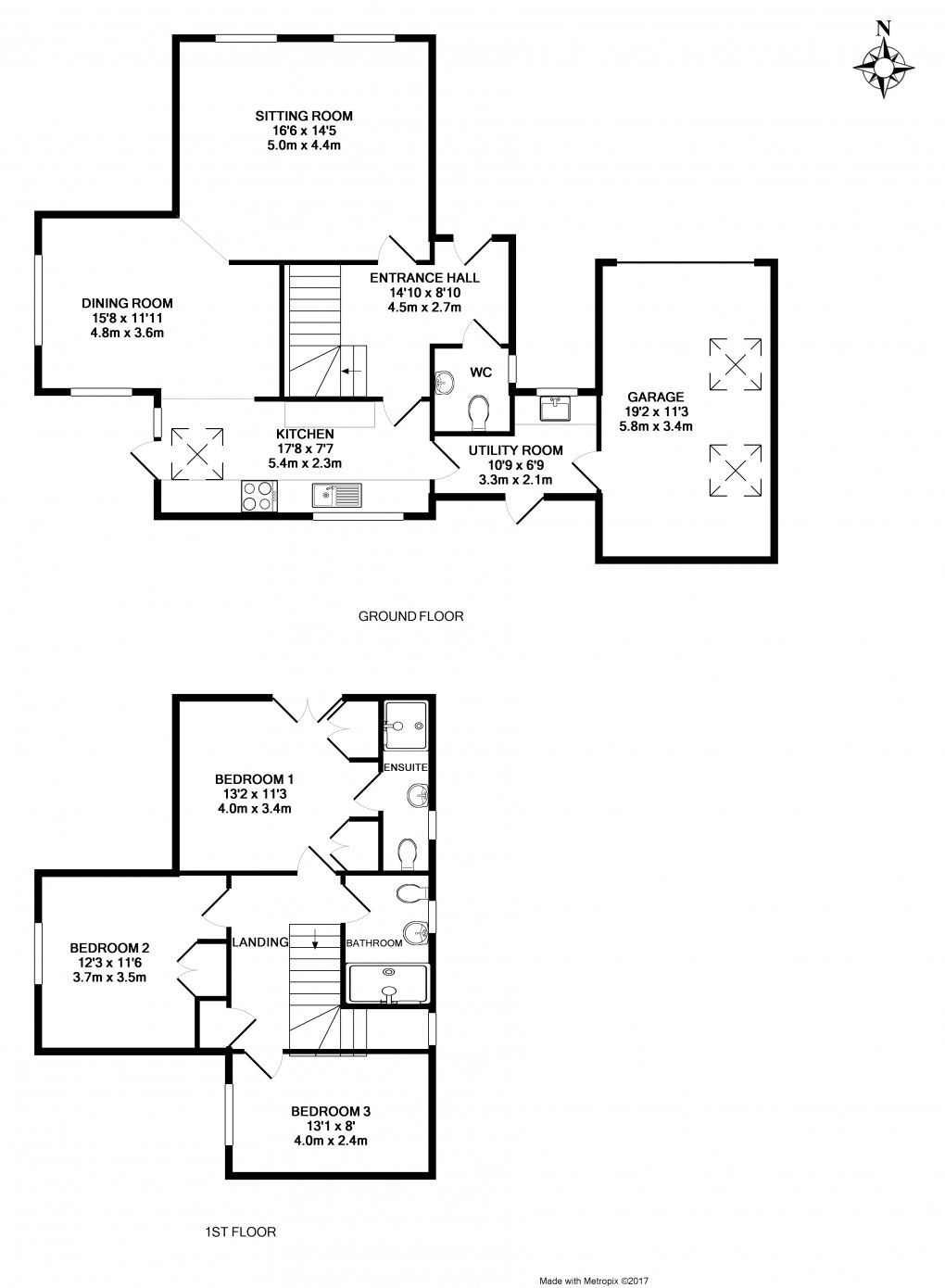 Floorplan for Wadhurst, East Sussex