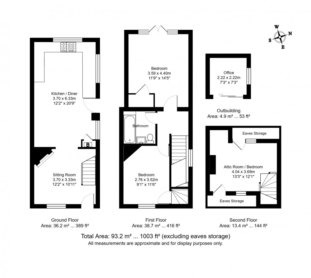 Floorplan for Wadhurst, East Sussex