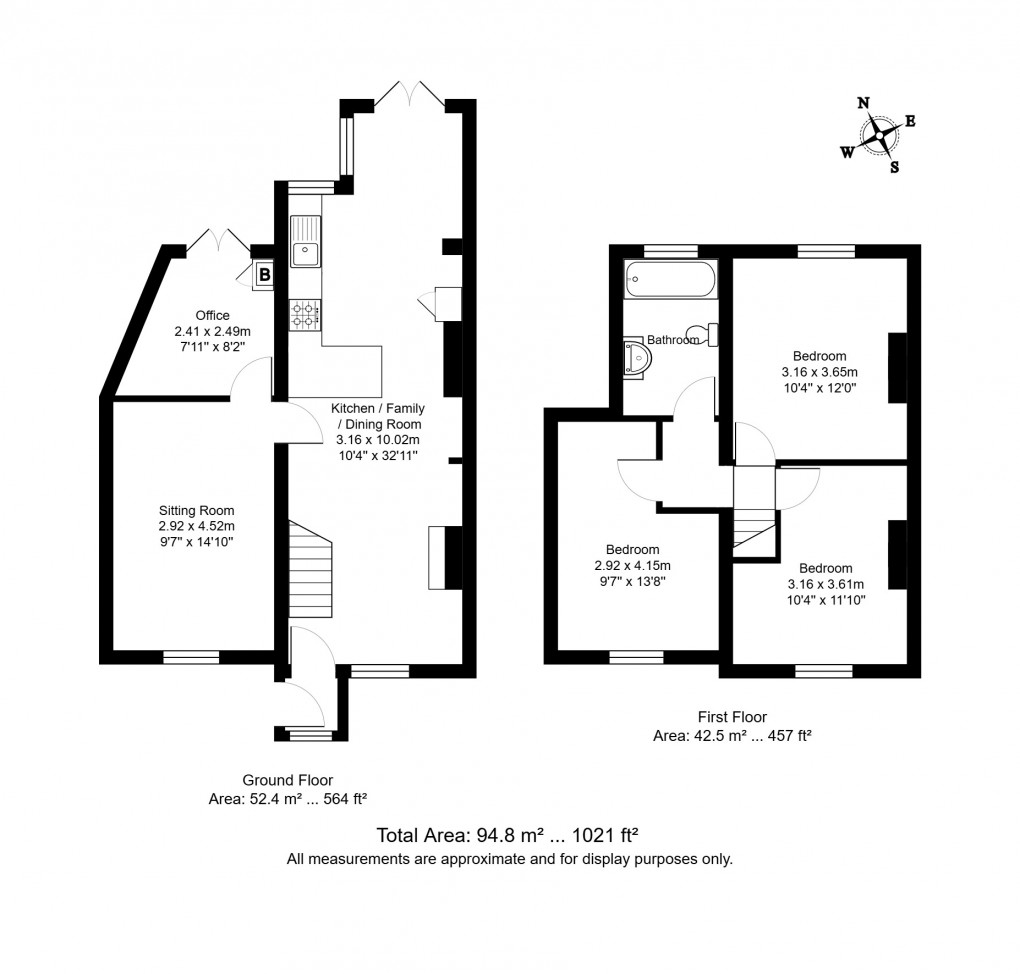 Floorplan for Fox In The Wood, Wadhurst