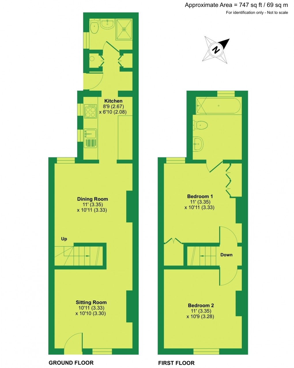 Floorplan for Fairglen Road, Wadhurst, East Sussex