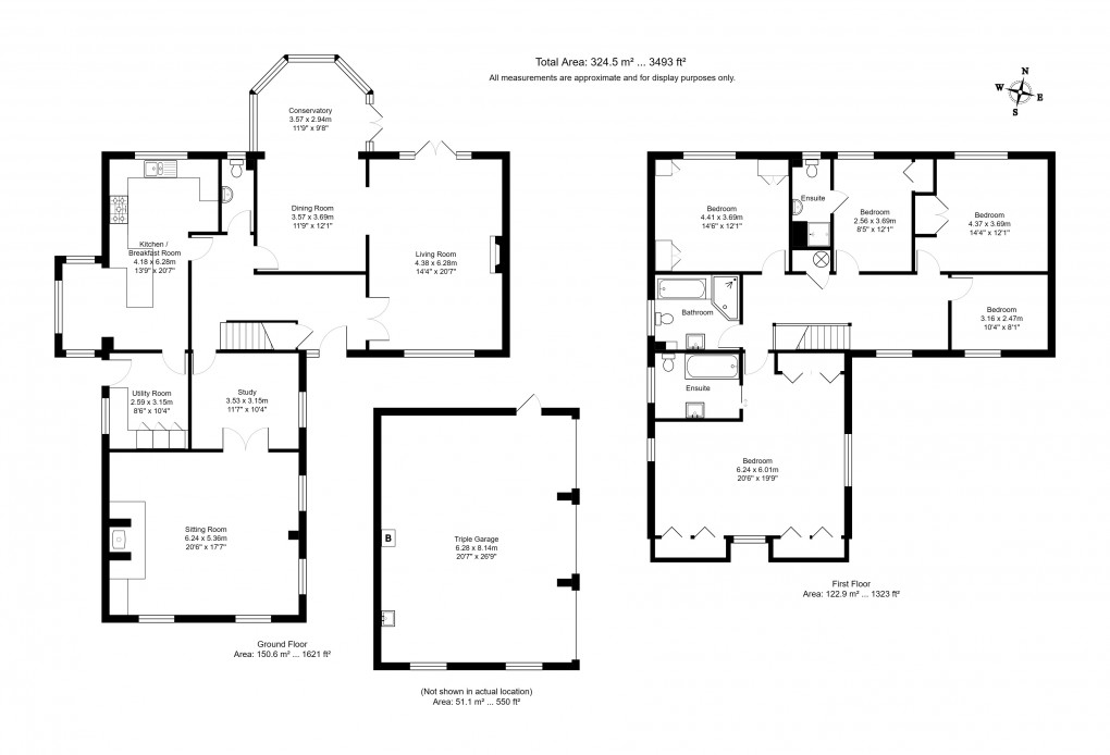 Floorplan for Wadhurst, East Sussex