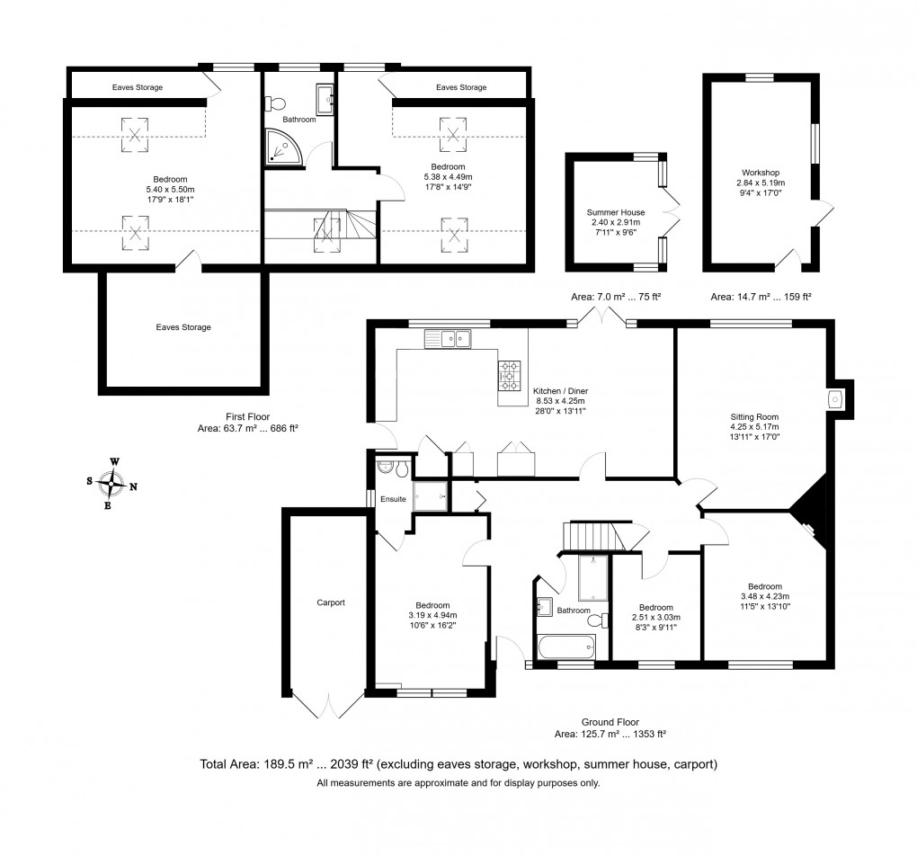 Floorplan for Wadhurst, East Sussex