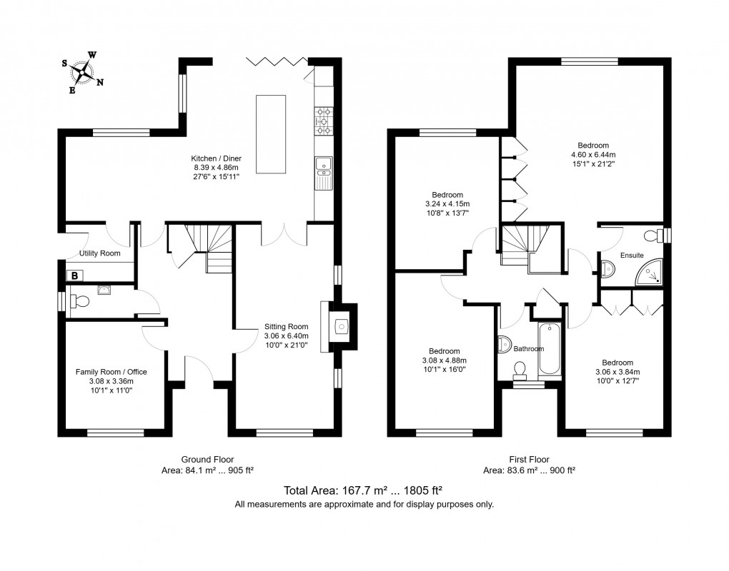 Floorplan for Wadhurst, East Sussex