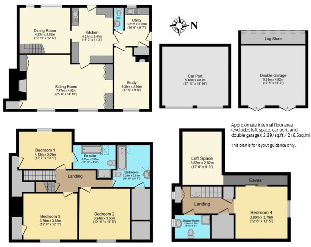 Floorplan for Rolvenden, Cranbrook, Kent