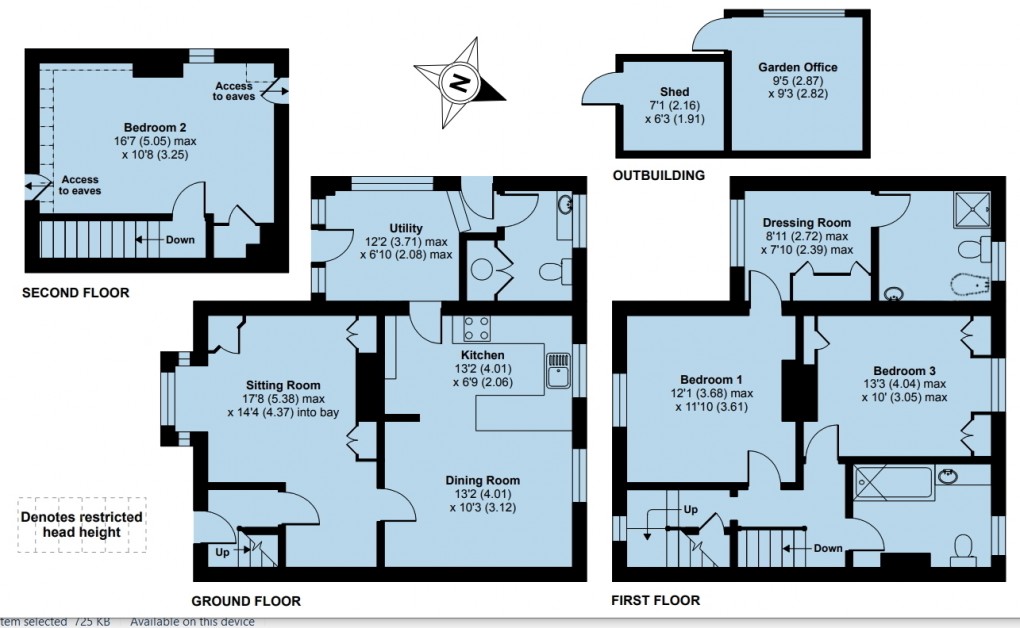 Floorplan for Mayfield, East Sussex