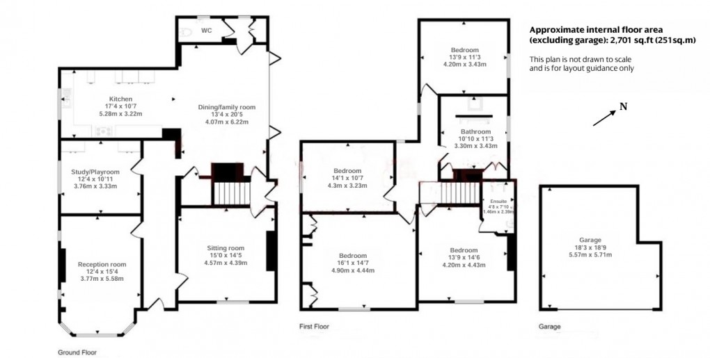 Floorplan for Stonegate, East Sussex