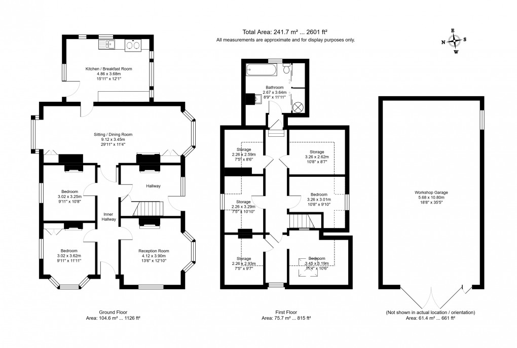 Floorplan for Etchingham, East Sussex