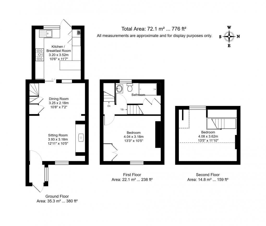 Floorplan for Cousley Wood, Wadhurst, East Sussex