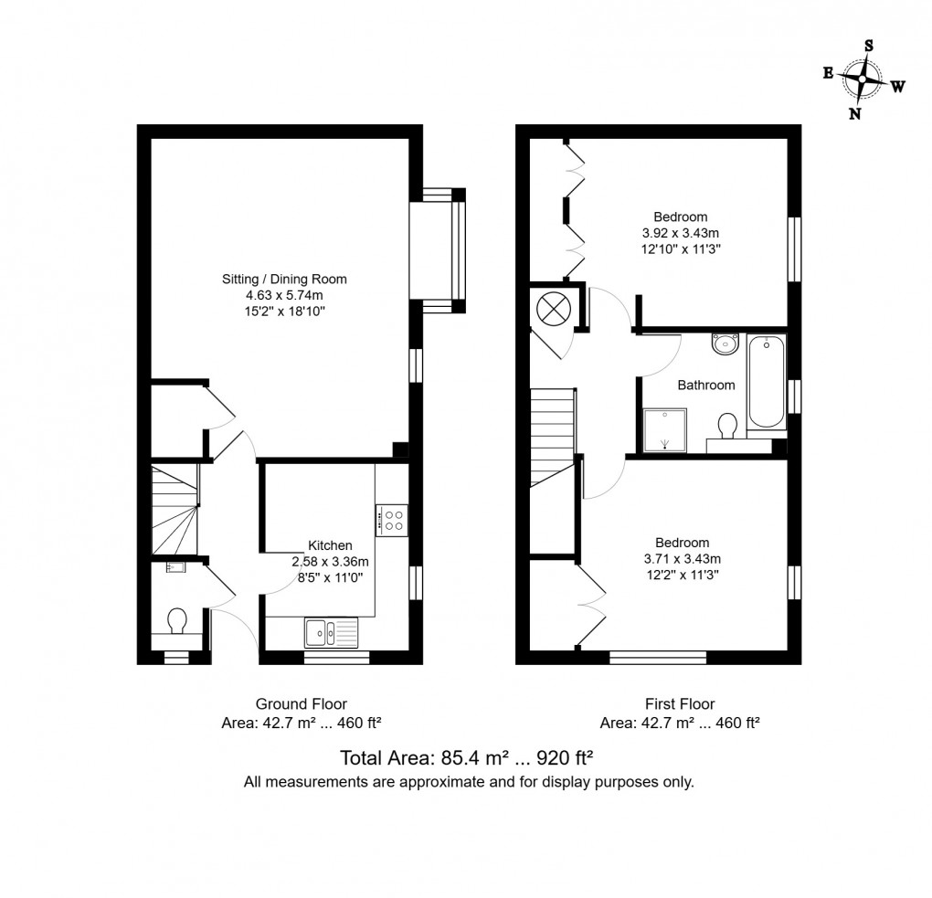 Floorplan for Durgates, Wadhurst, East Sussex