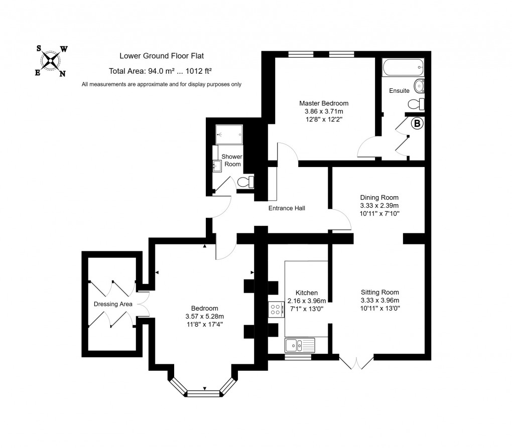 Floorplan for High Street, Burwash, East Sussex