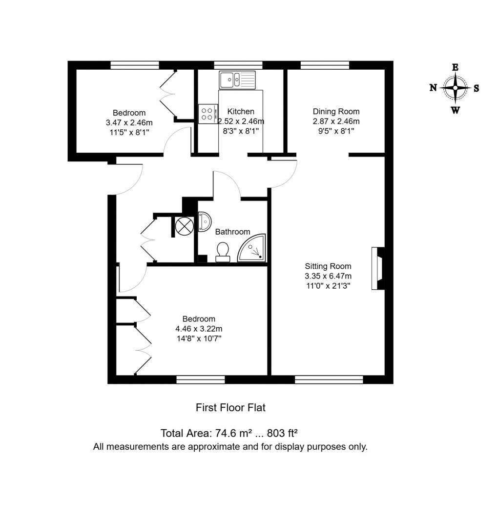 Floorplan for Townlands Road, Wadhurst, East Sussex