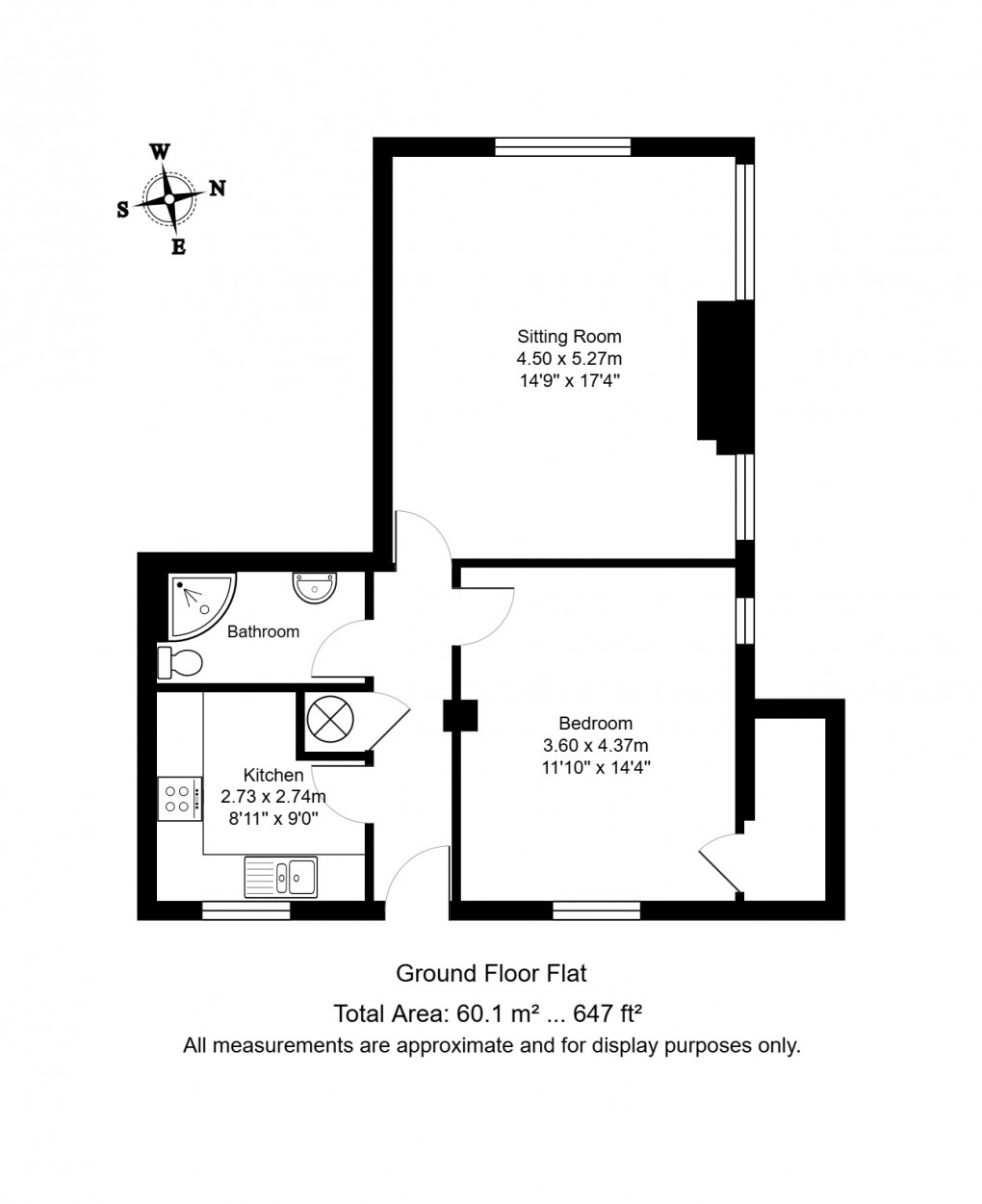 Floorplan for Balcombes Hill, Goudhurst, East Sussex