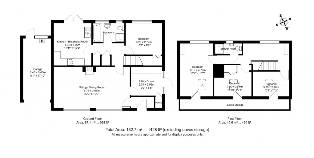 Floorplan for Stonegate, East Sussex