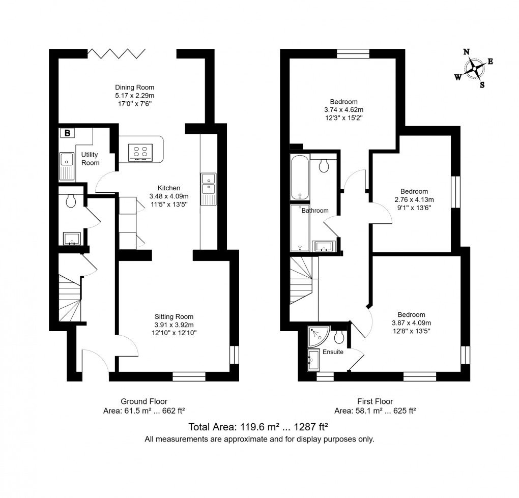 Floorplan for Durgates, Wadhurst, East Sussex