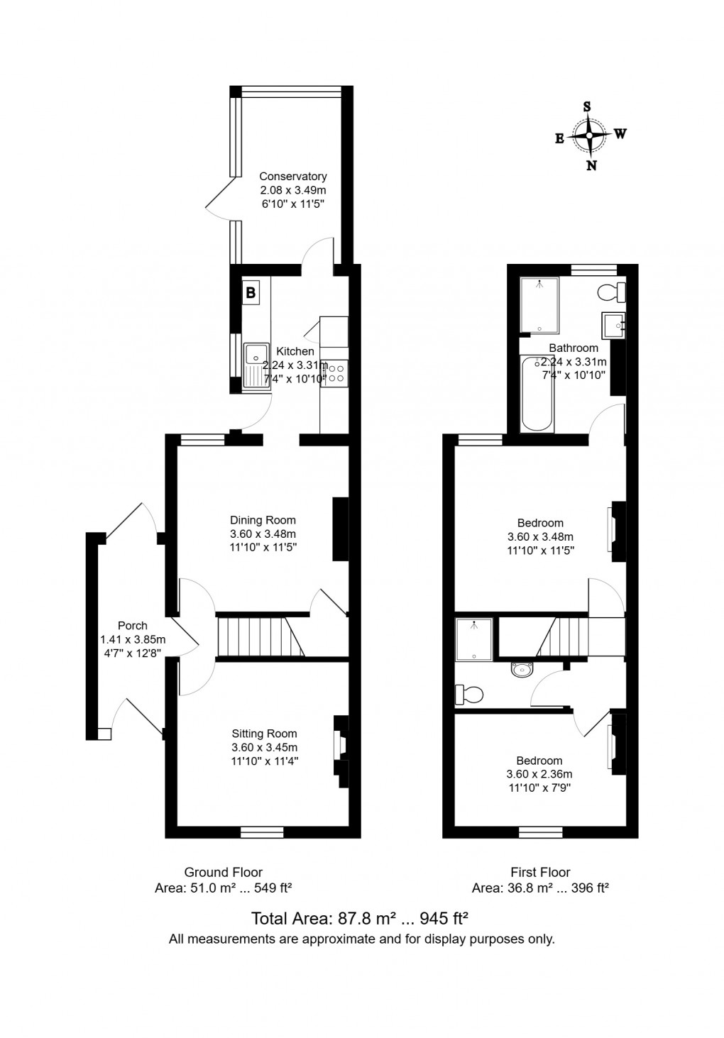 Floorplan for Tunbridge Wells, Kent