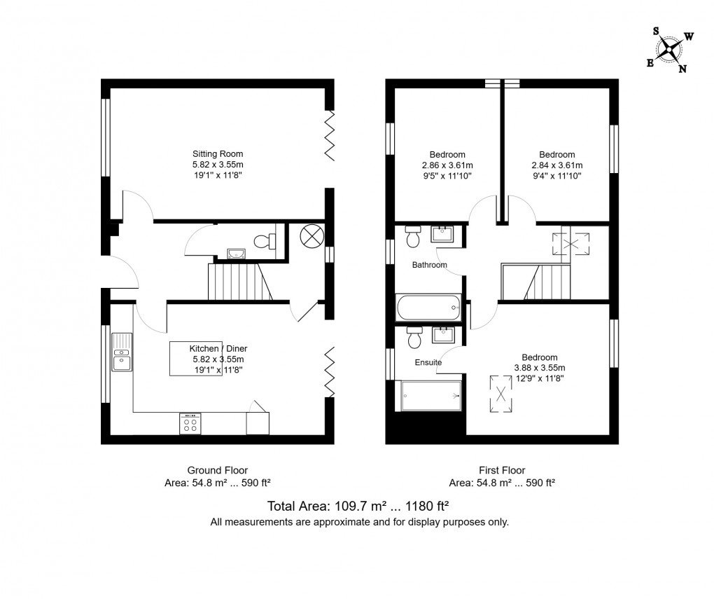 Floorplan for Wadhurst, East Sussex