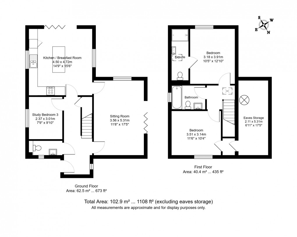 Floorplan for Wadhurst, East Sussex