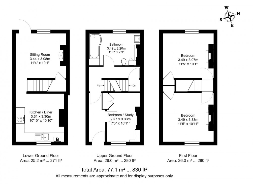 Floorplan for Tunbridge Wells, Kent