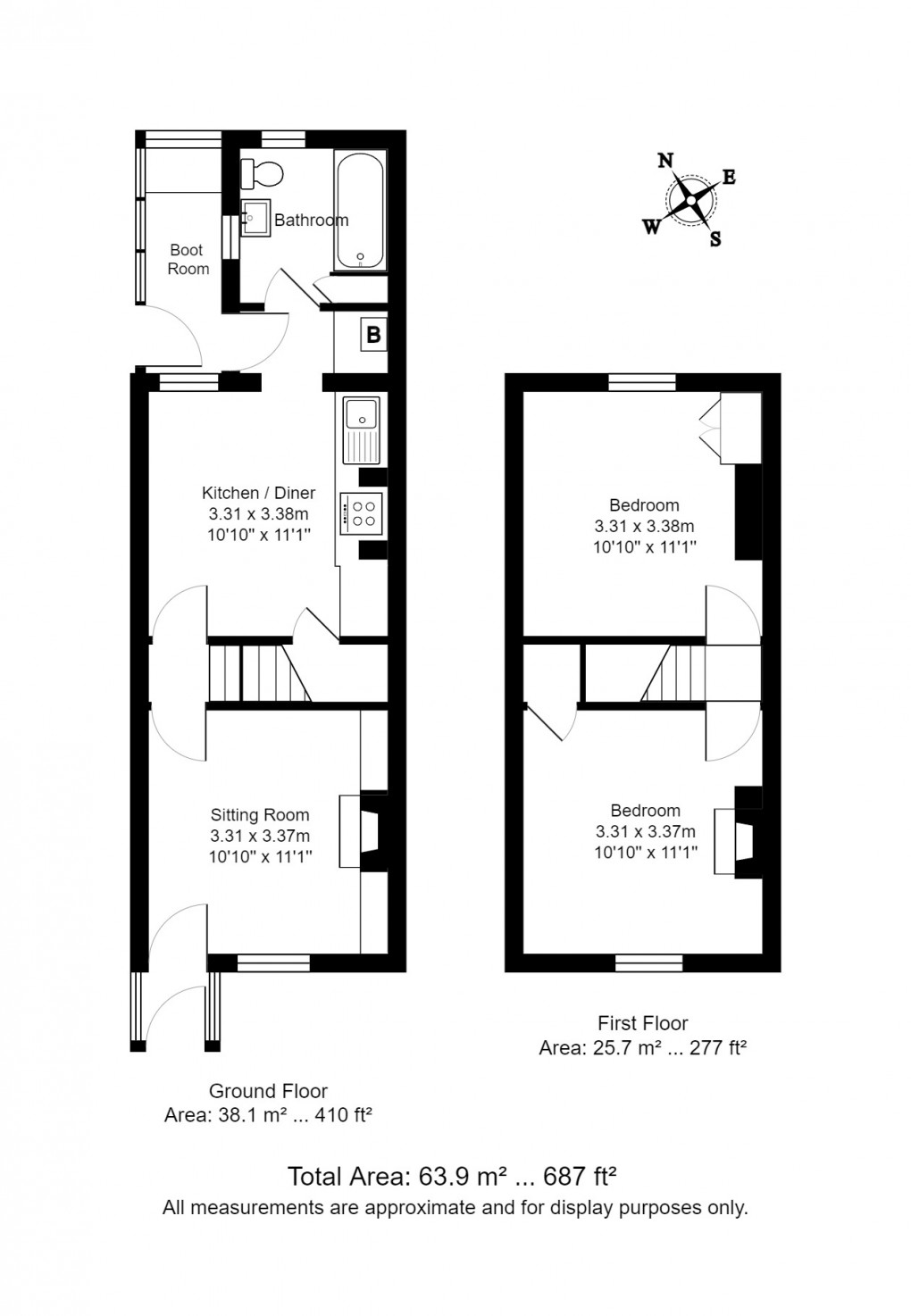 Floorplan for Tunbridge Wells, Kent