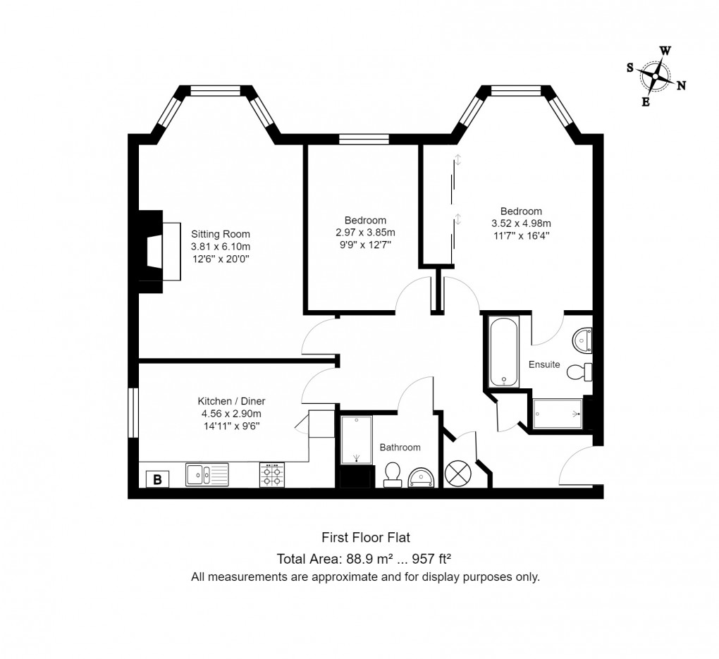Floorplan for Tunbridge Wells