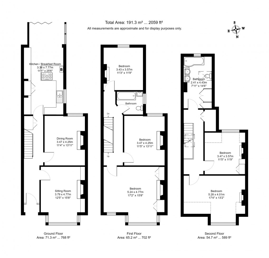 Floorplan for Tunbridge Wells, Kent