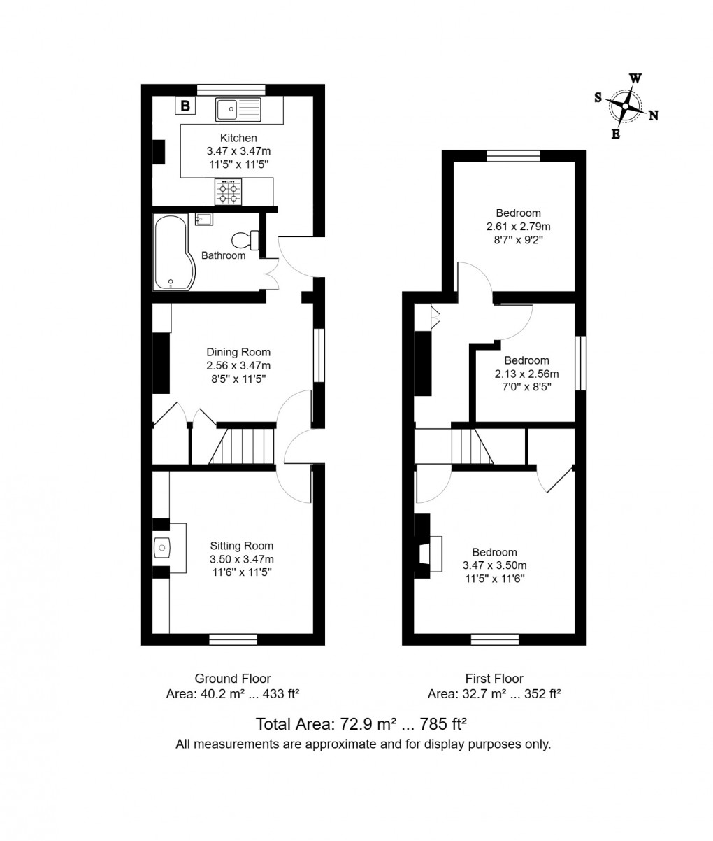 Floorplan for Tunbridge Wells, Kent