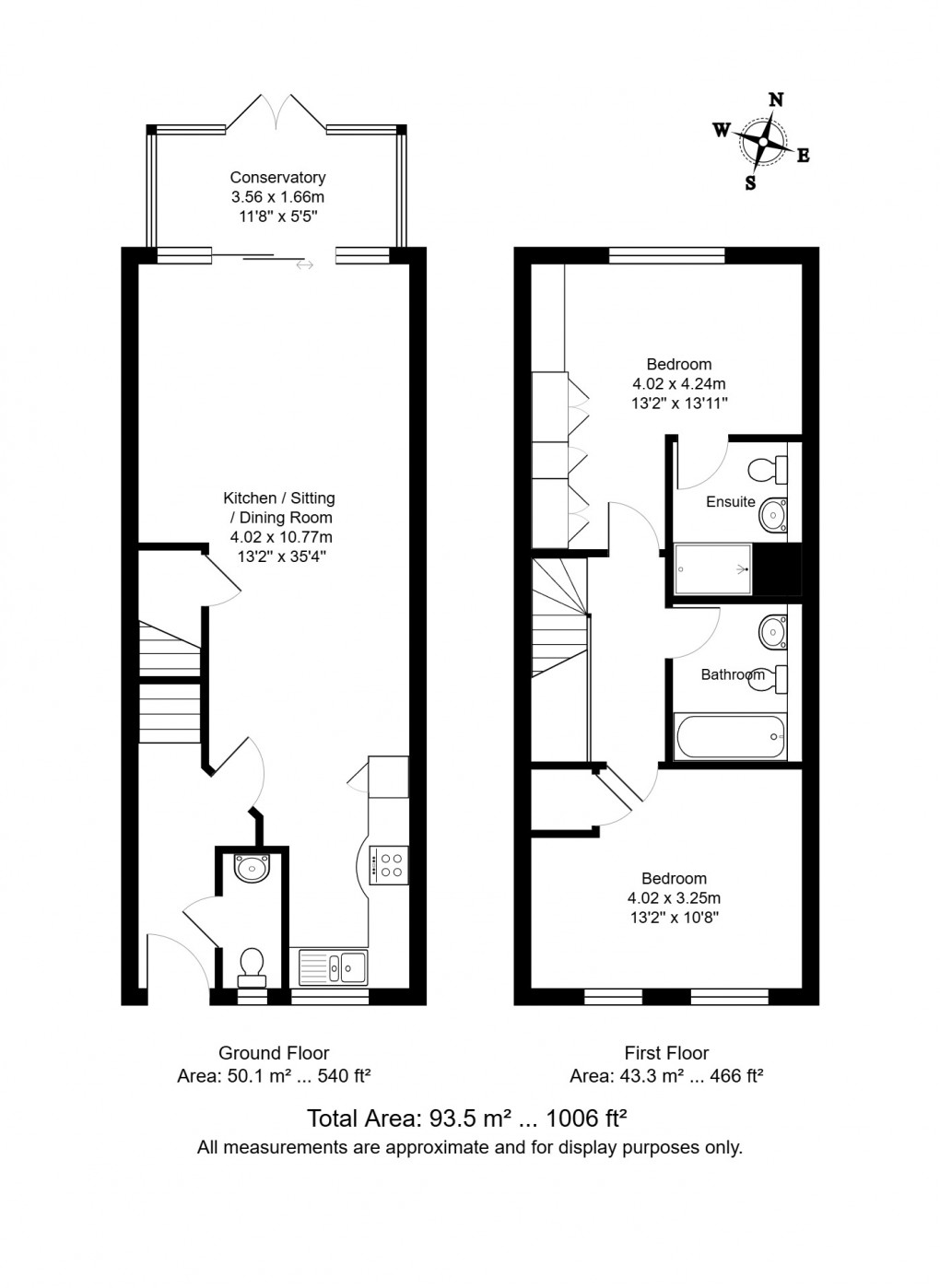 Floorplan for Tunbridge Wells, Kent