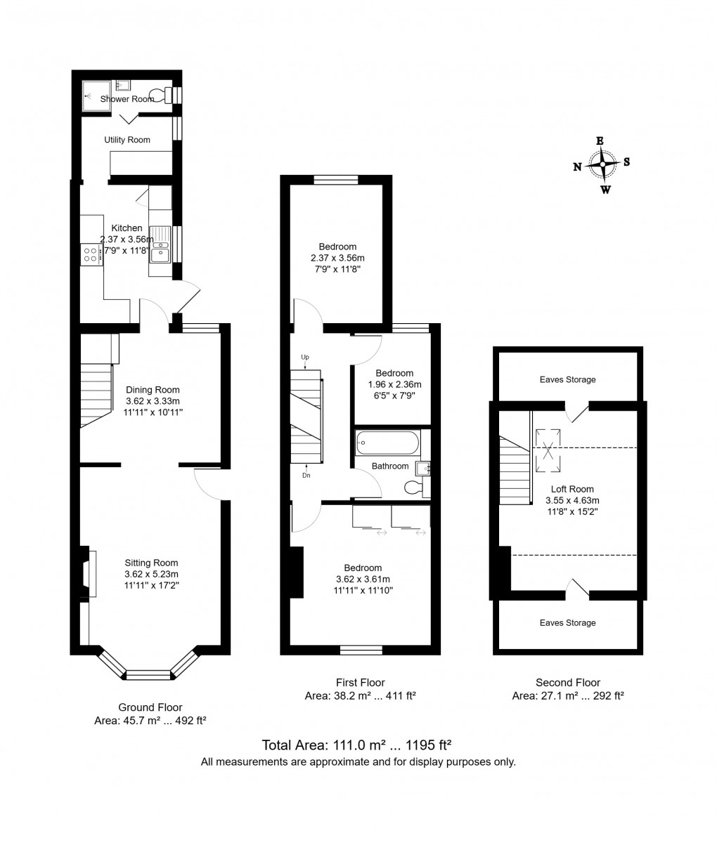 Floorplan for Rusthall, Tunbridge Wells, Kent