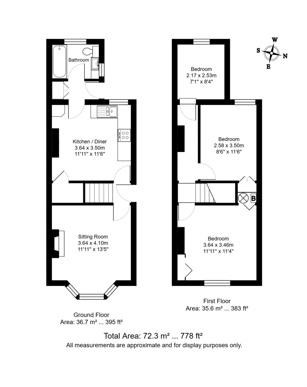 Floorplan for Tunbridge Wells, Kent