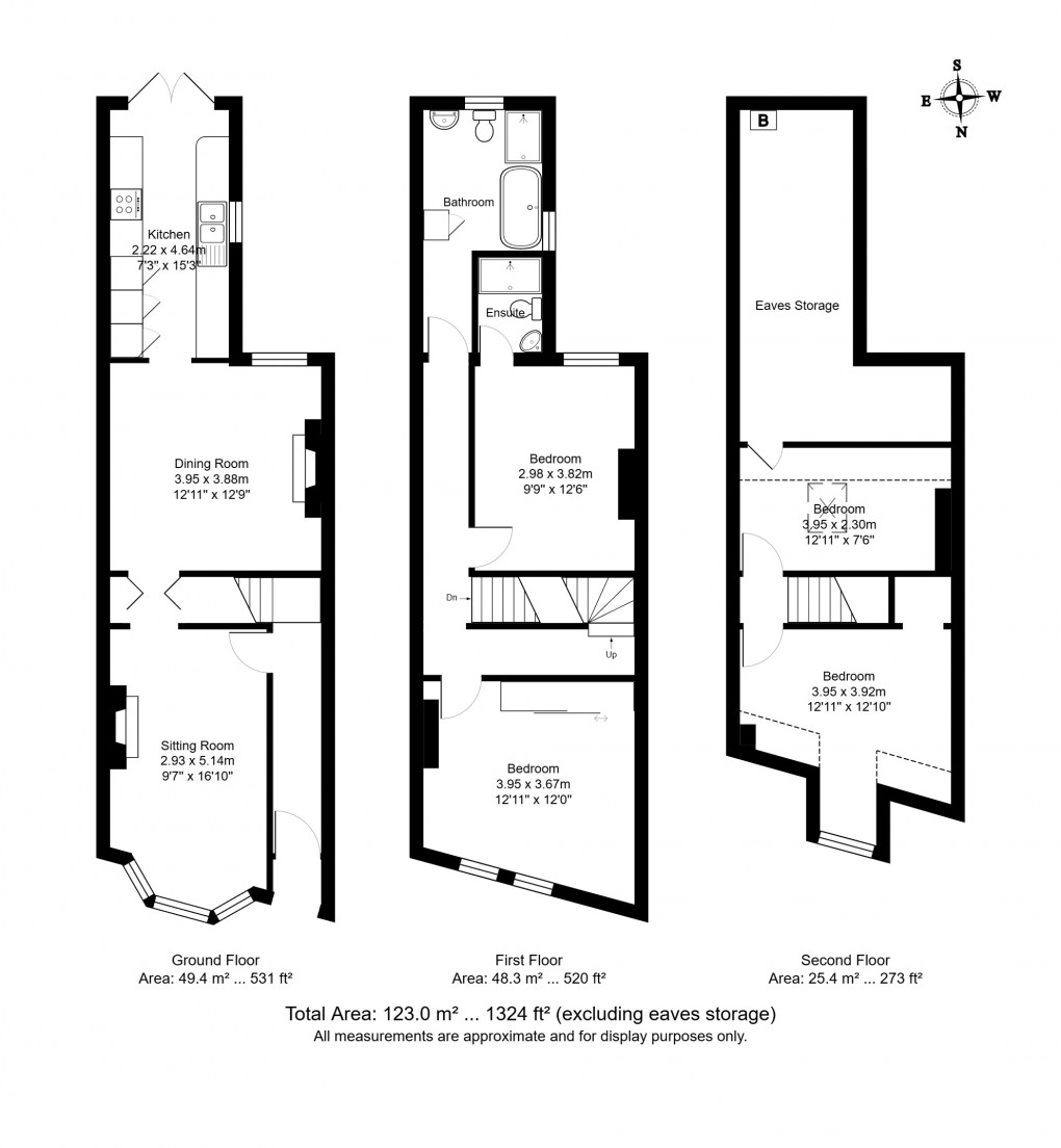 Floorplan for Tunbridge Wells, Kent