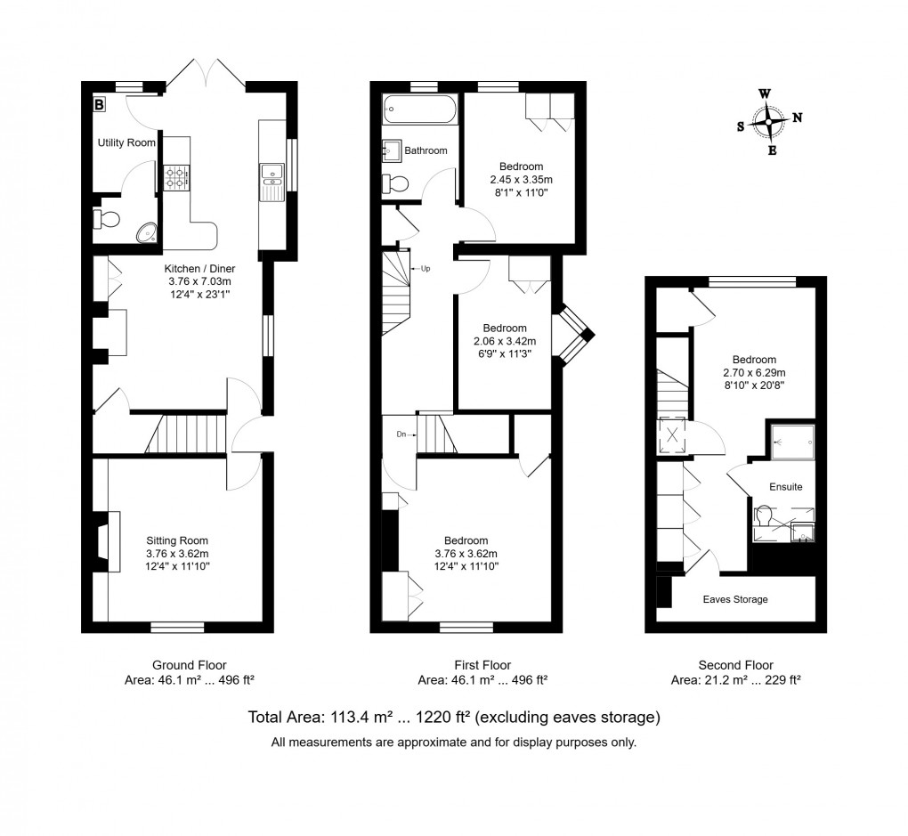 Floorplan for Tunbridge Wells, Kent