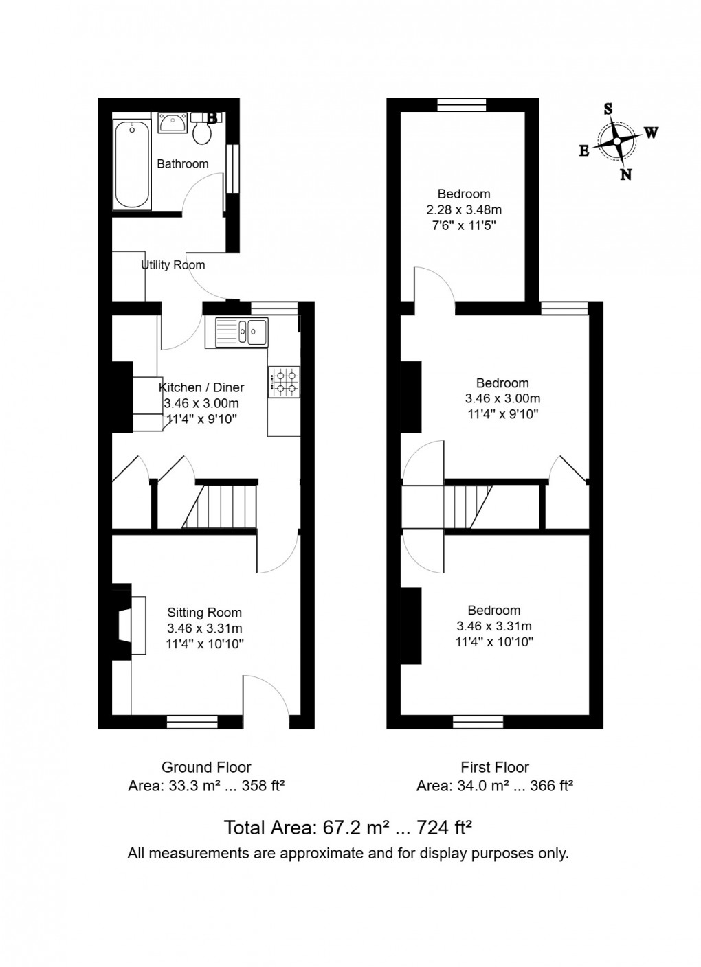 Floorplan for Tunbridge Wells, Kent