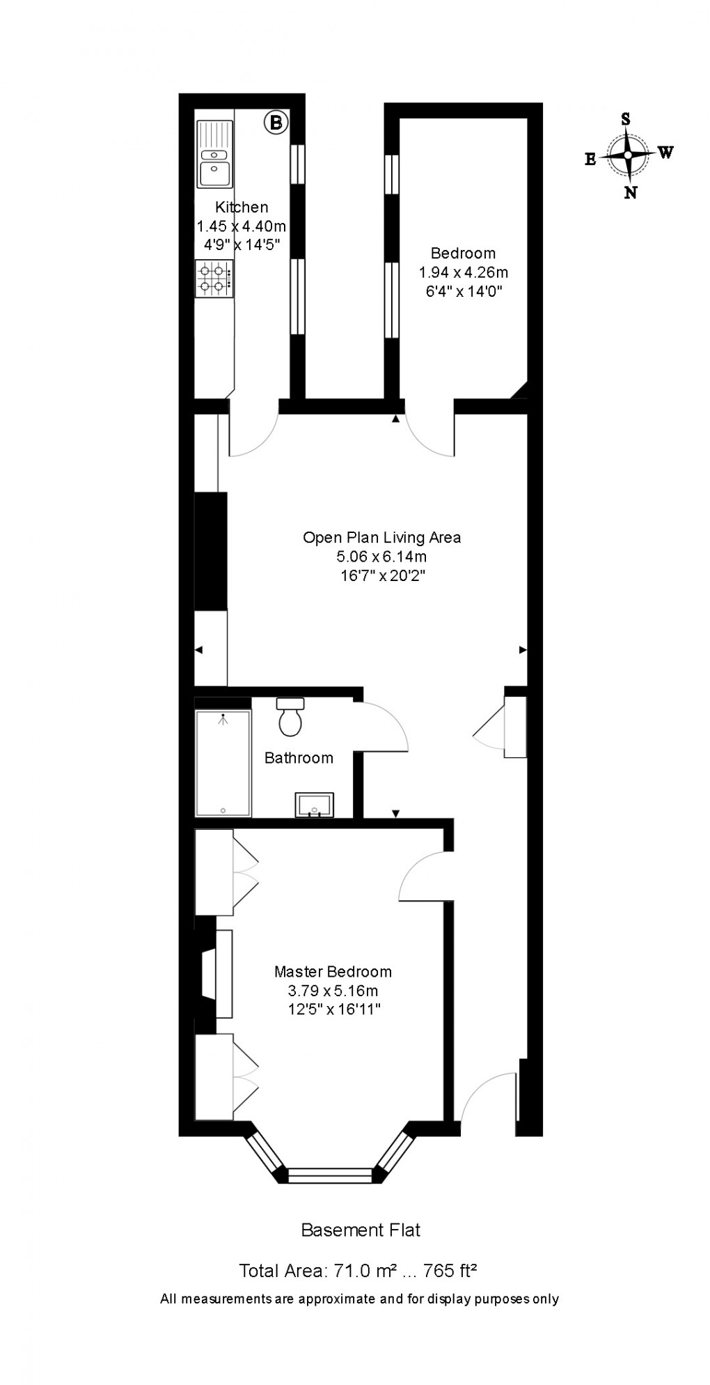 Floorplan for Tunbridge Wells, Kent